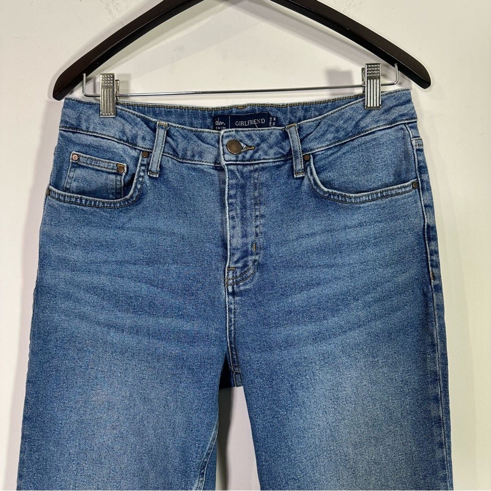 Boden Medium Wash Faded High Rise Relaxed Skinny Jeans - Picture 2 of 8